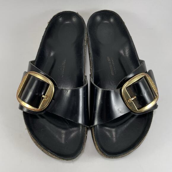 Birkenstock Madrid Big Buckle High Shine Patent High Shine Size 38, US 7-7.5 - Picture 14 of 15